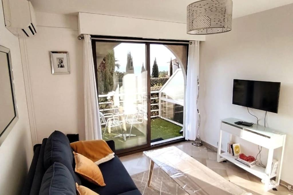 Residence De Luxe Sun Paradis, Studio Terrasse, Vue Mer Piscine Cannes Exteriör bild