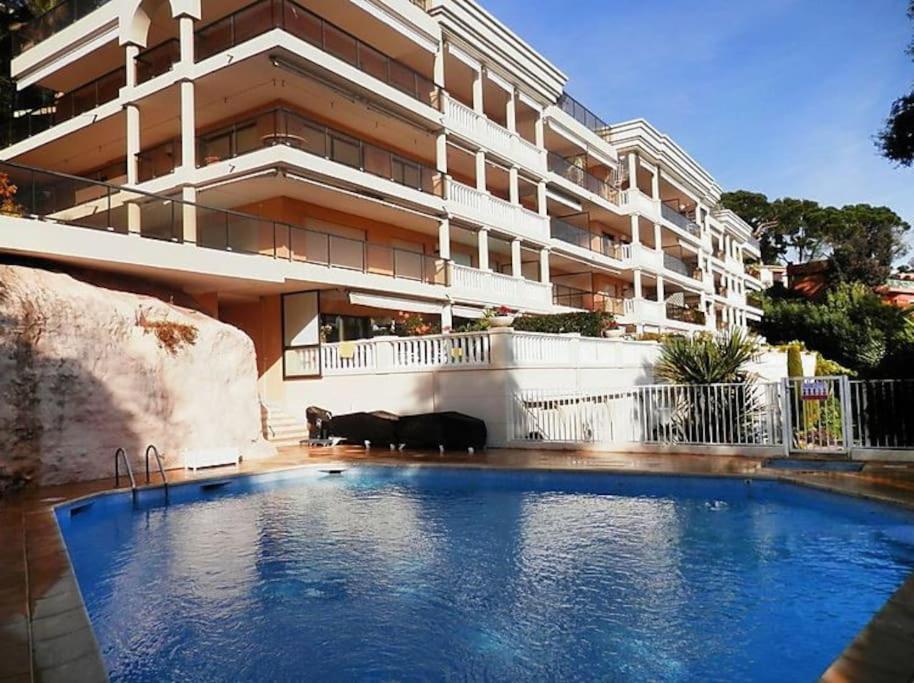 Residence De Luxe Sun Paradis, Studio Terrasse, Vue Mer Piscine Cannes Exteriör bild