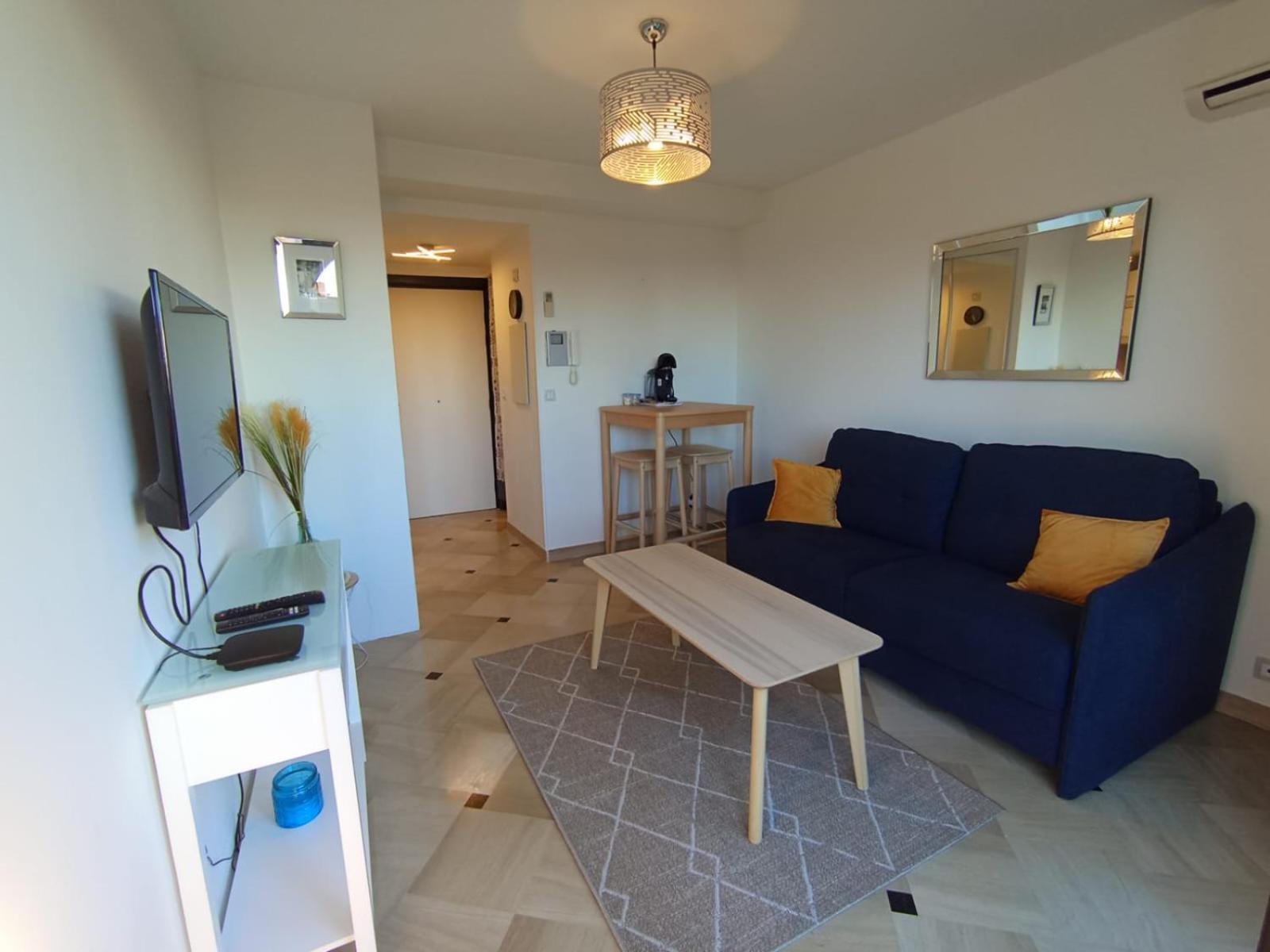 Residence De Luxe Sun Paradis, Studio Terrasse, Vue Mer Piscine Cannes Exteriör bild